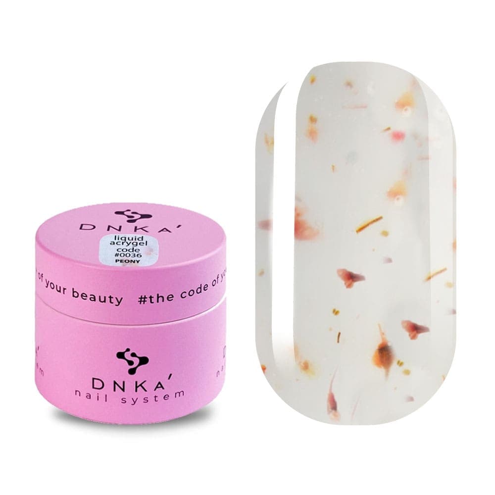 Liquid Acrygel DNKa №36, Peony, 15 ml