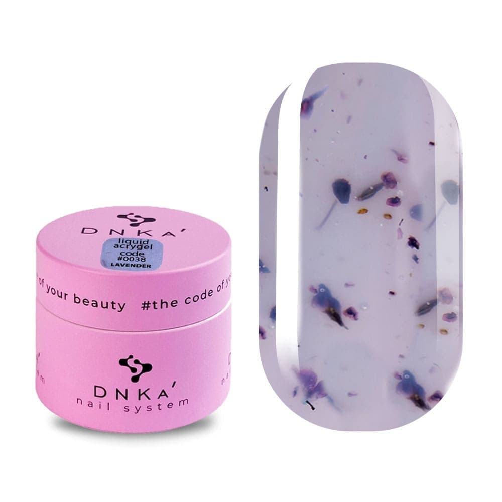 Liquid Acrygel DNKa №38, Lavender, 15 ml