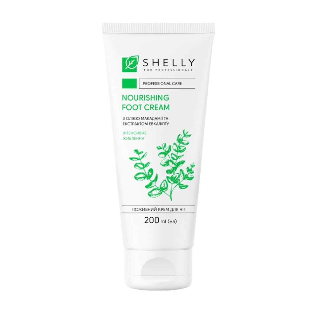 Крем для ног с маслом макадамии и экстактом эвкалипта Shelly, 200 мл