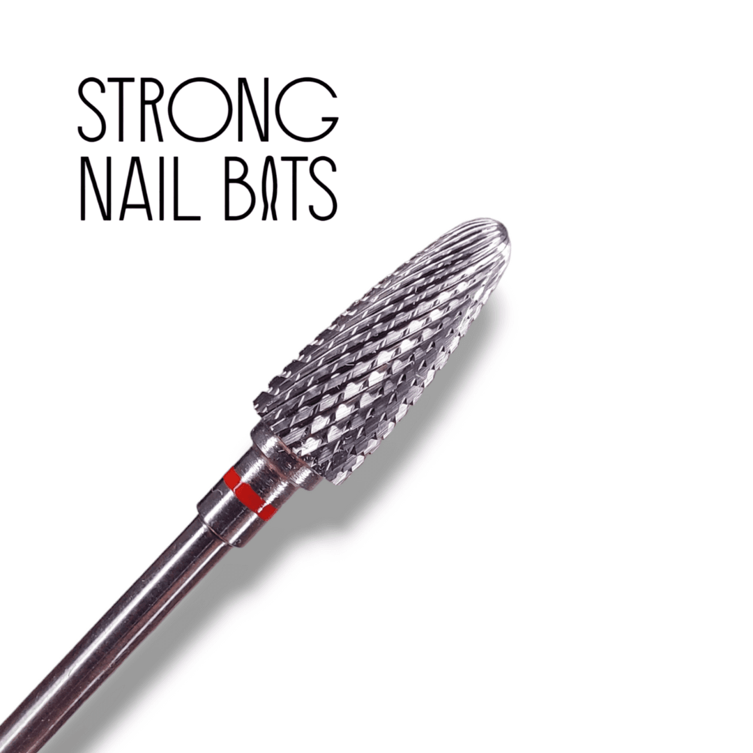 Фреза твердосплавна STRONG NAIL BITS кукурудза червона — 2