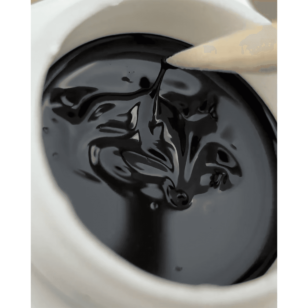 Гель-краска HEYLOVE Solid paint gel Black, 5 г — 2