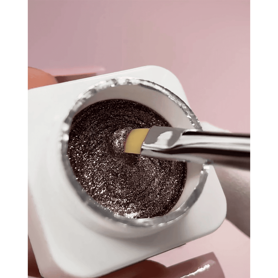 Гель-краска HEYLOVE Solid platinum gel Rose Gold, 5 г — 3