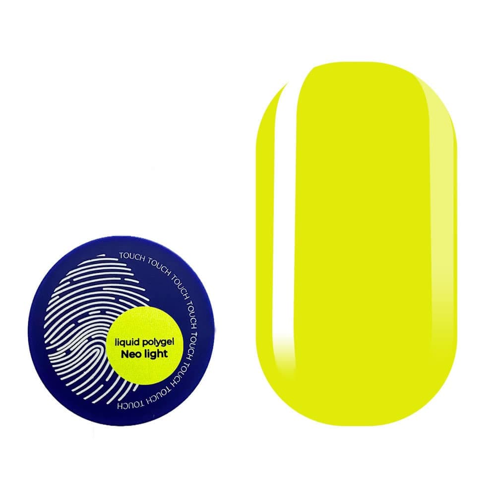 Полигель Touch Neon liquid polygel Neo Light, 15 мл