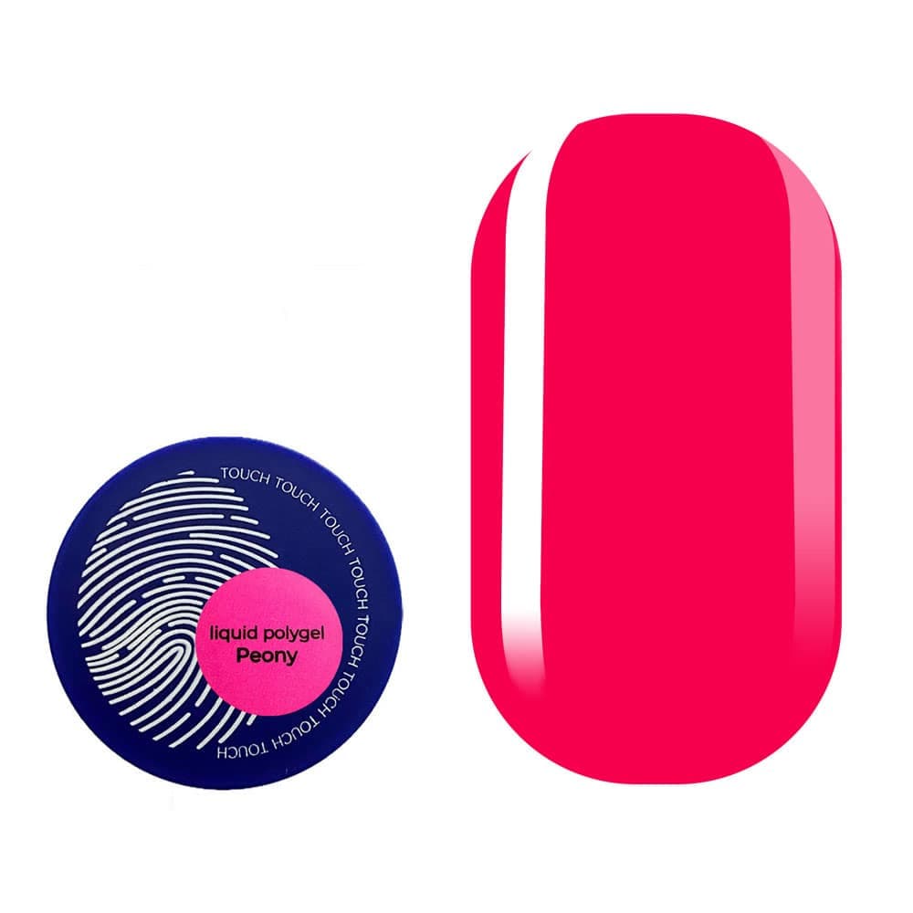 Полигель Touch Neon liquid polygel Peony, 15 мл
