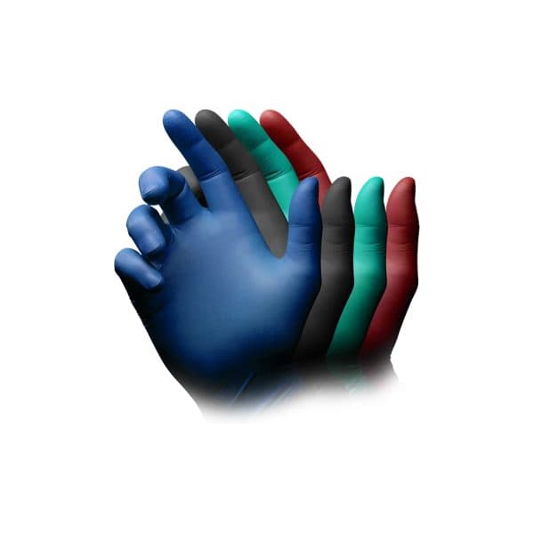 Перчатки нитриловые неопудренные MediOk Style 4 Elements, микс цветов, размер S — 2