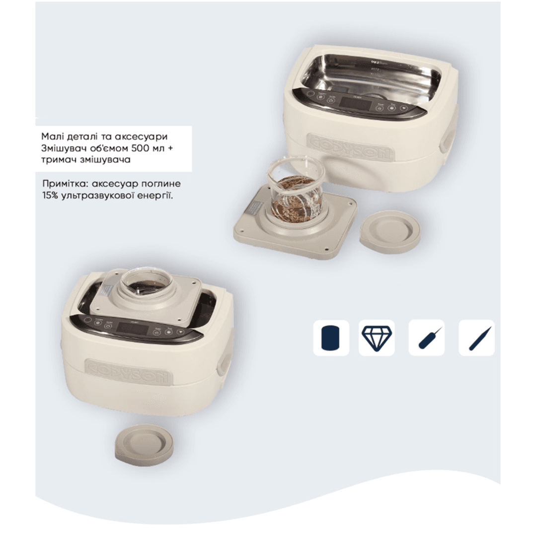 Ультразвуковая мойка Codyson CD-4821, 2,5 л — 4