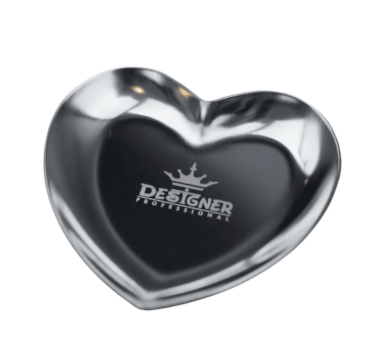 Металлическая подставка для фрез Designer, сердце, серебро