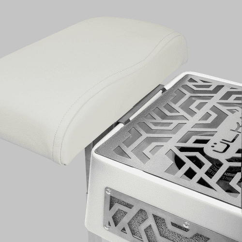 Вытяжка для педикюра со стойкой Ulka Premium, белая — 2