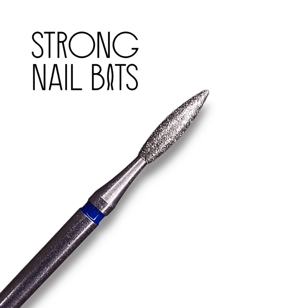 Фреза алмазна Strong nail bits PREMIUM полум'я синя, 0,20 см