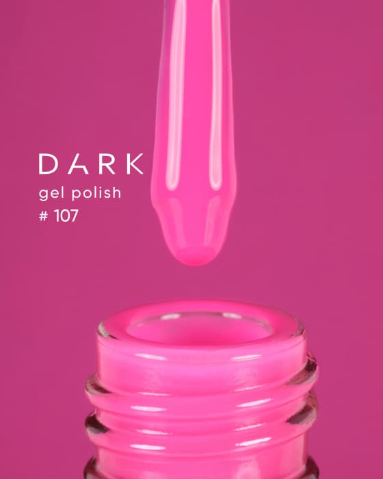 Гель-лак Dark gel polish №107, 10 мл