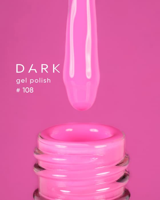 Гель-лак Dark gel polish №108, 10 мл