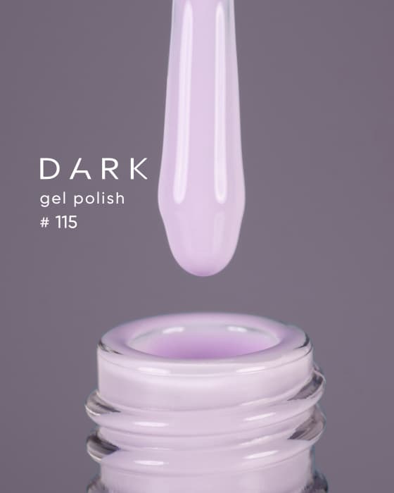 Гель-лак Dark gel polish №115, 6 мл