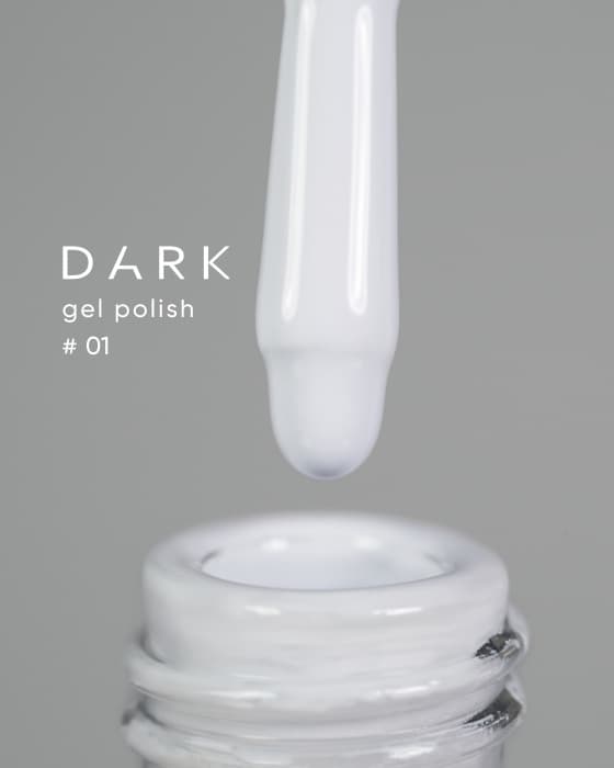 Гель-лак Dark gel polish №1, 6 мл
