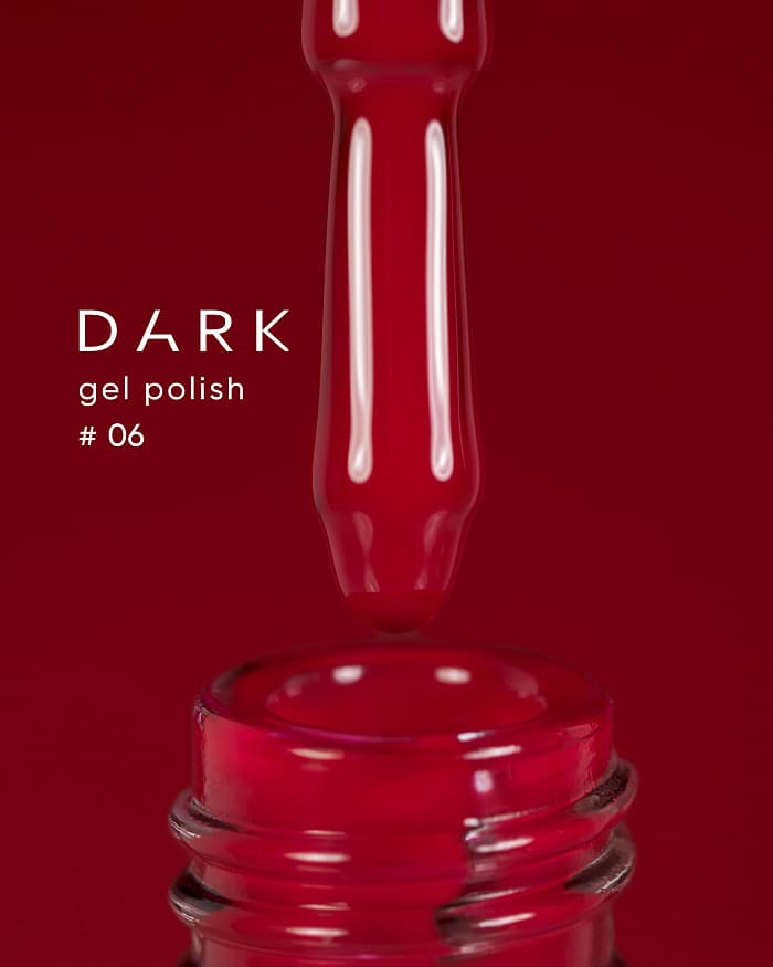 Гель-лак Dark gel polish №6, 6 мл