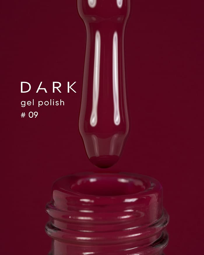 Гель-лак Dark gel polish №9, 10 мл