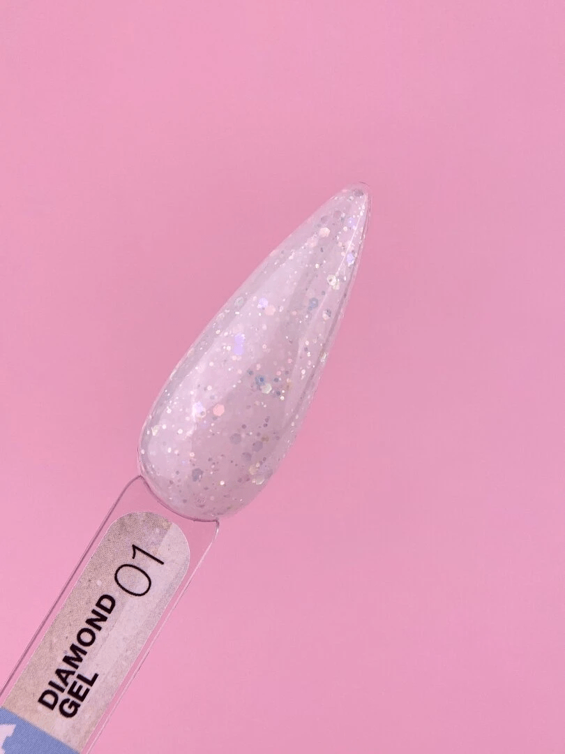 Гель для наращивания LUNA Diamond gel 1, 15 мл — 2