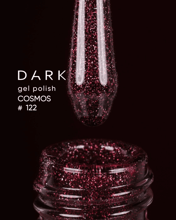 Гель-лак Dark gel polish №122 (Cosmos), 6 мл