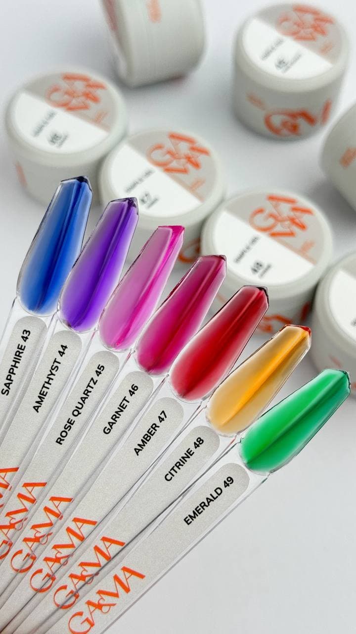 Гель Ga&Ma Simple gel №45 Rose Quarthz, 15 мл — 2