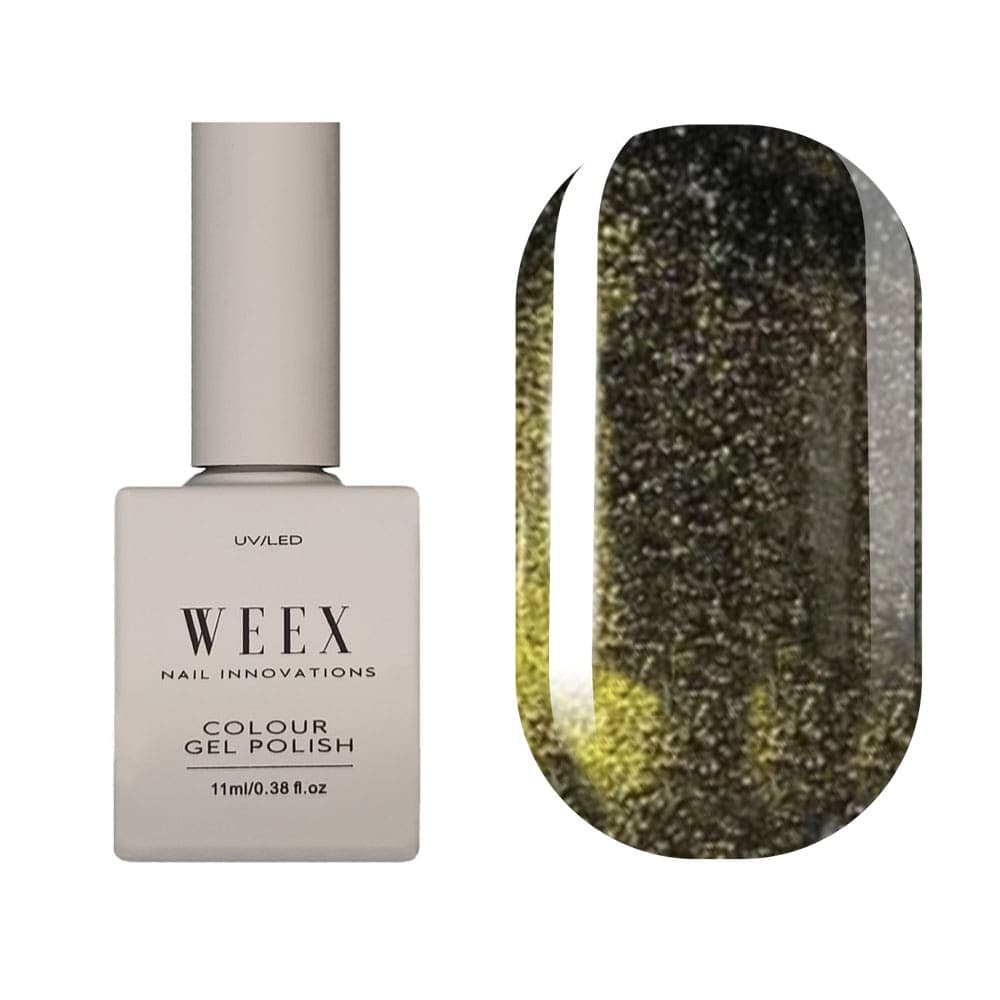 Гель-лак котячий глаз WEEX Cat №2, 11 мл