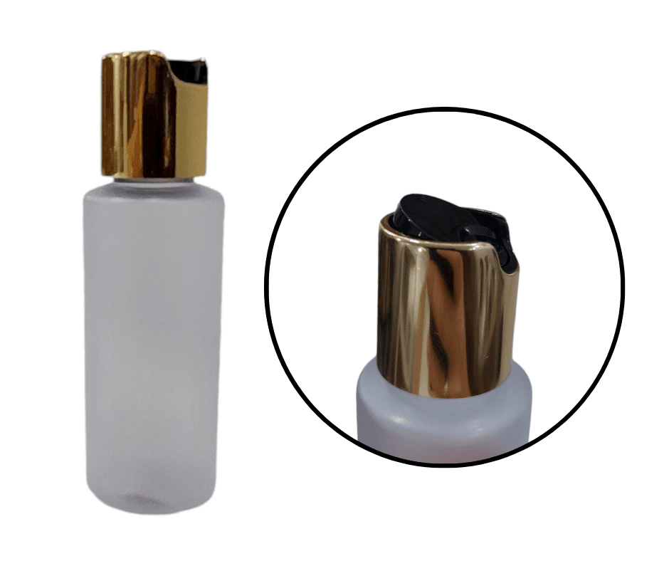 Бутылочка пустая с диск-топом Элла матовая, 50 мл