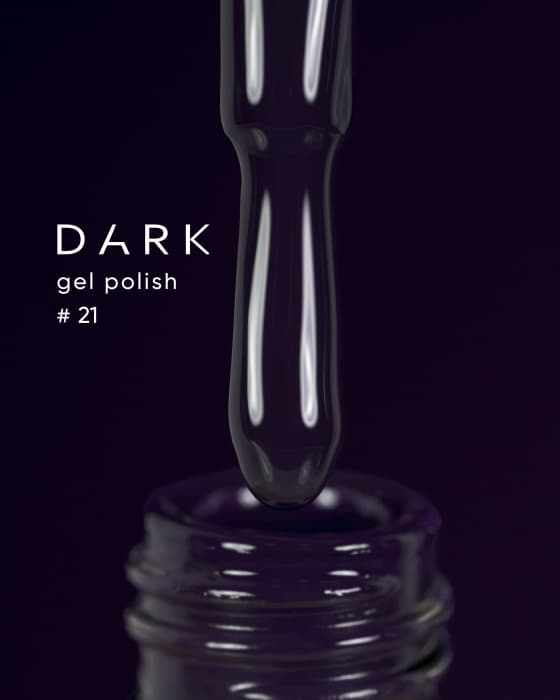 Гель-лак Dark gel polish №21, 6 мл