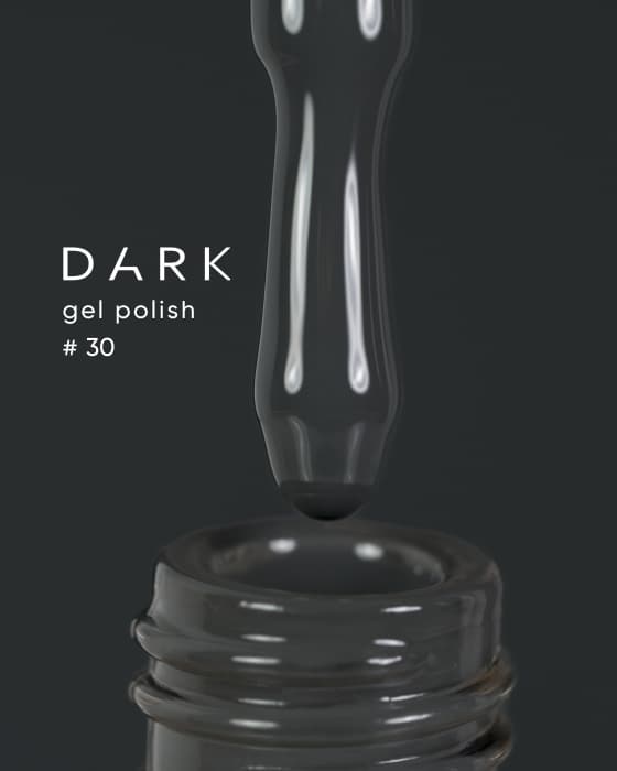 Гель-лак Dark gel polish №30, 10 мл