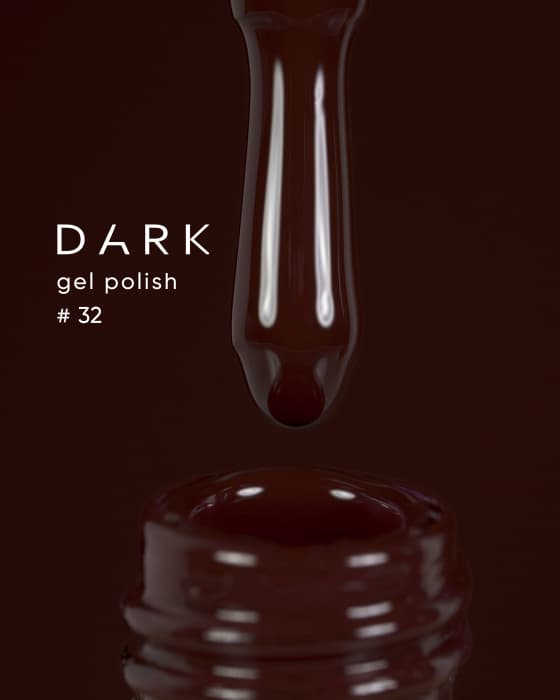 Гель-лак Dark gel polish №32, 10 мл