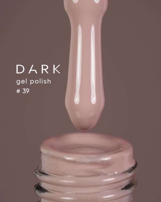 Гель-лак Dark gel polish №39, 6 мл