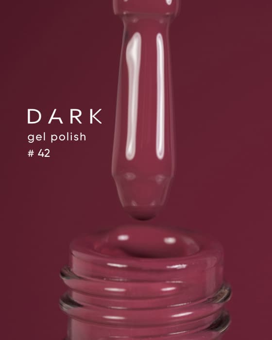 Гель-лак Dark gel polish №42, 10 мл