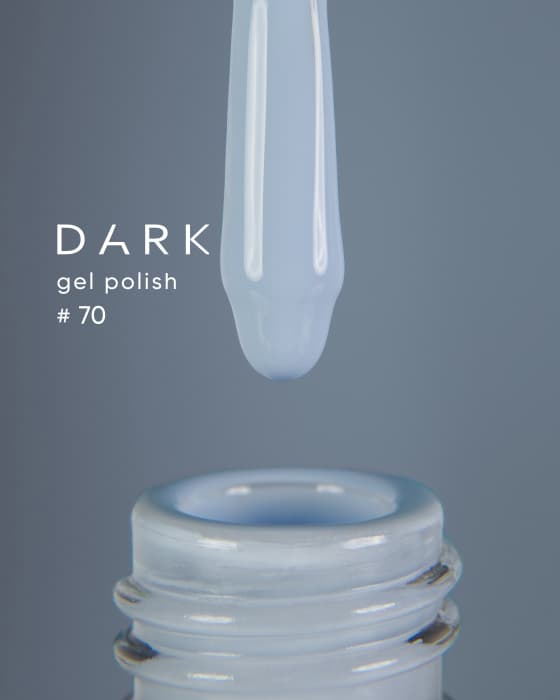 Гель-лак Dark gel polish №70, 6 мл