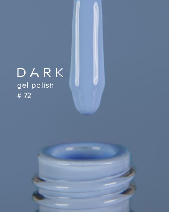 Гель-лак Dark gel polish №72, 6 мл