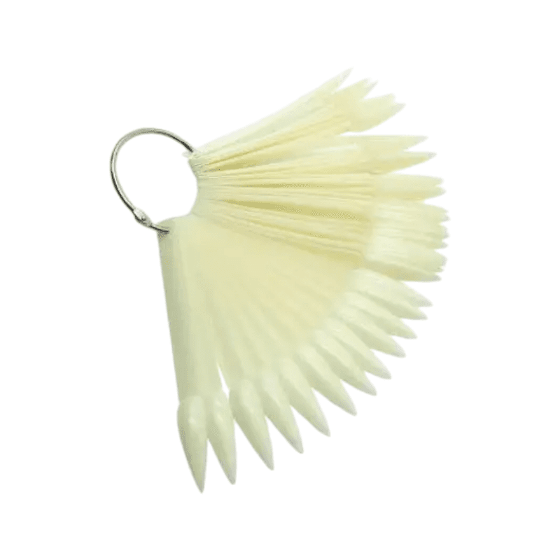 Типсы молочные, стилет на кольце, 50 шт