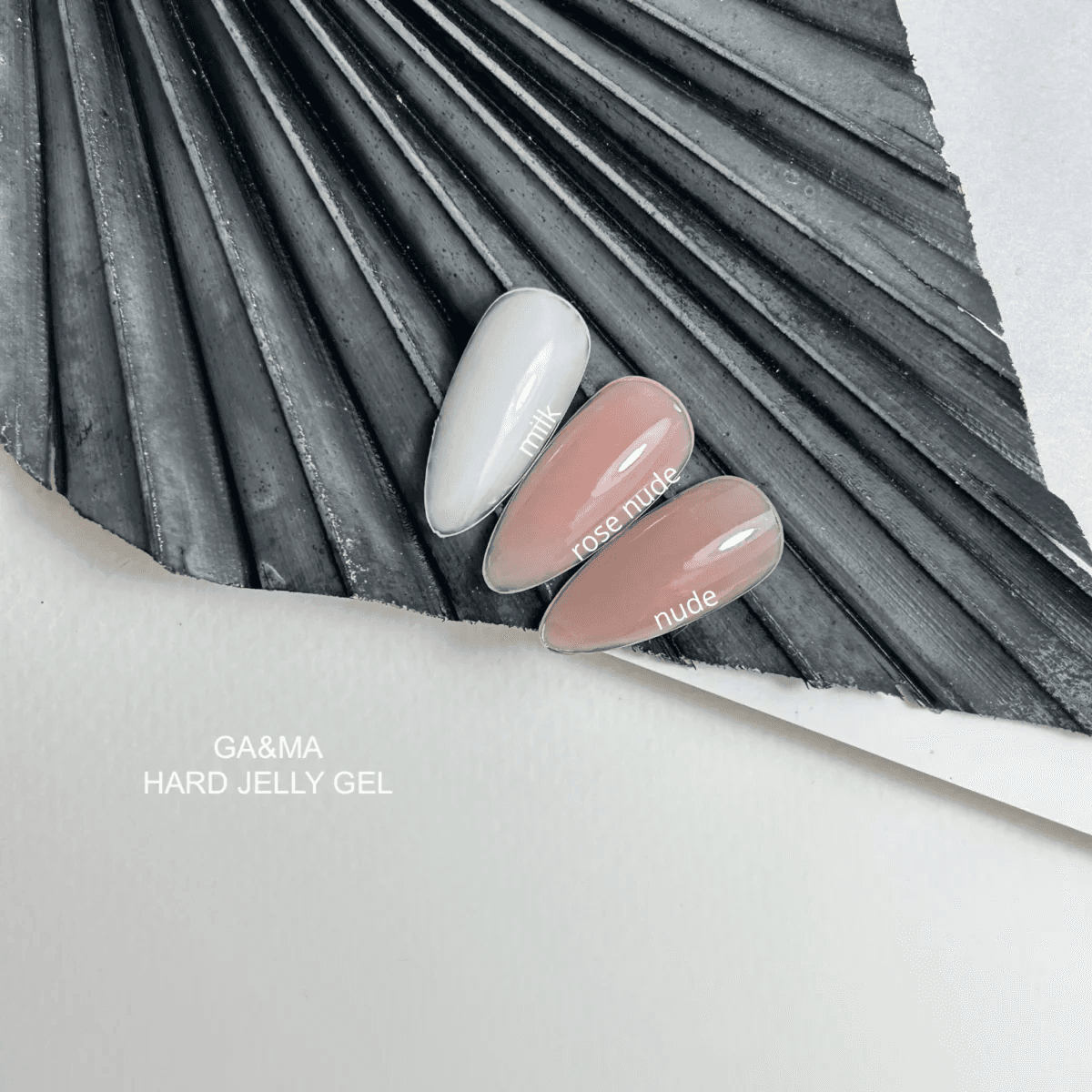 Гель-желе Ga&Ma Hard Jelly gel, nude, 15 мл — 4