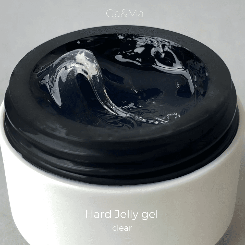 Гель-желе Ga&Ma Hard Jelly gel, clear, 15 мл — 2