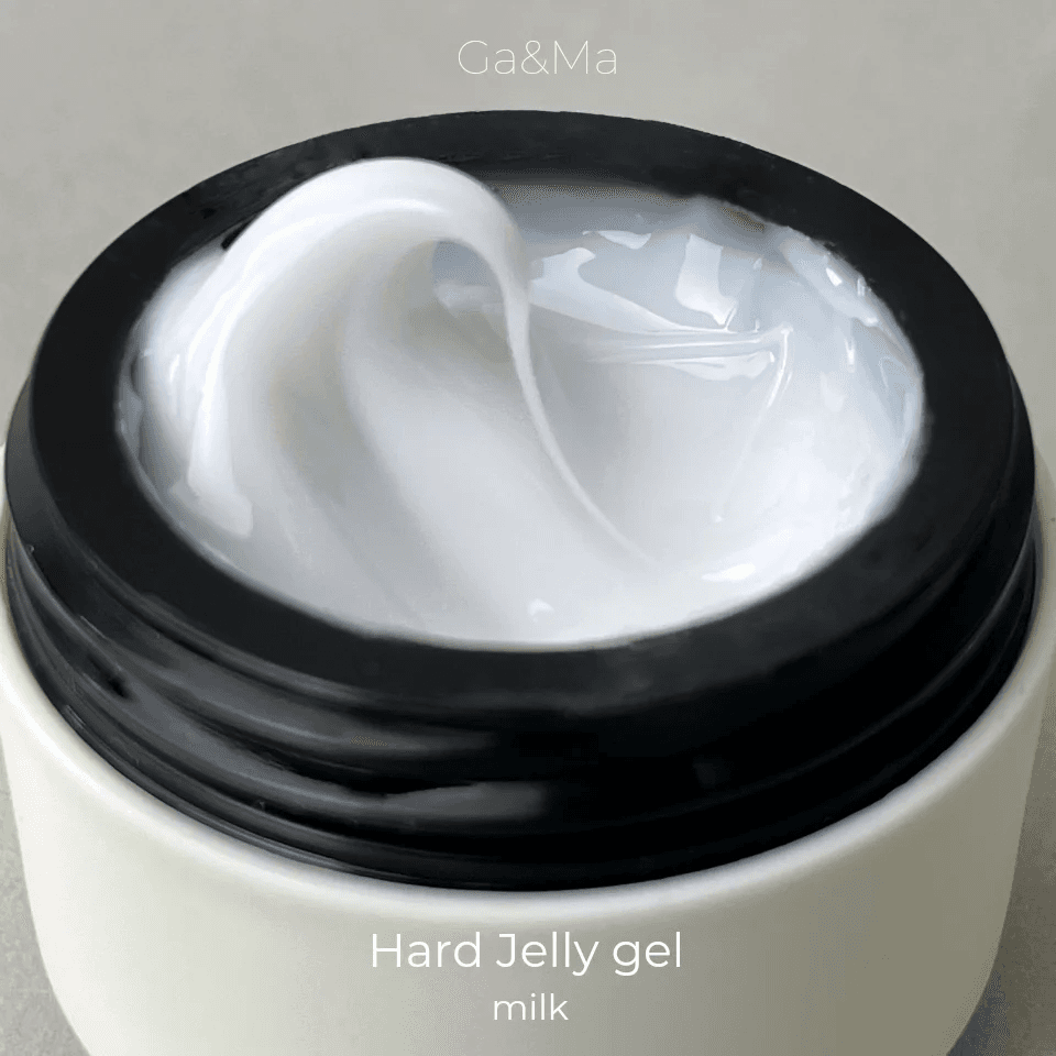 Гель-желе Ga&Ma Hard Jelly gel, milk, 15 мл — 2