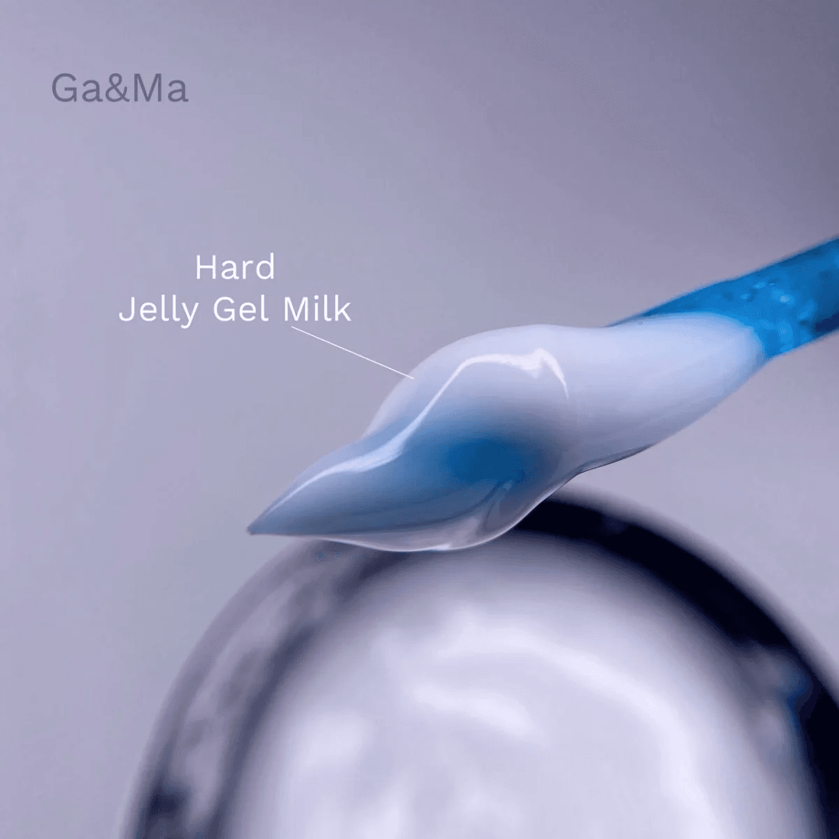 Гель-желе Ga&Ma Hard Jelly gel, milk, 30 мл — 3