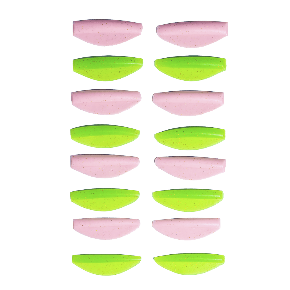 Валики для ламинирования ZOLA, Round Curl Pink&Green (S, S1, M, M1, L, L1, XL, XL1) — 2