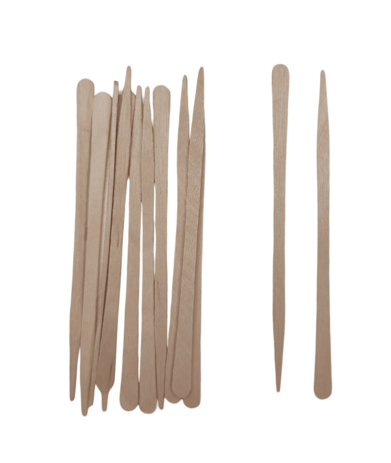 Шпатель деревянный для бровей, 100 шт