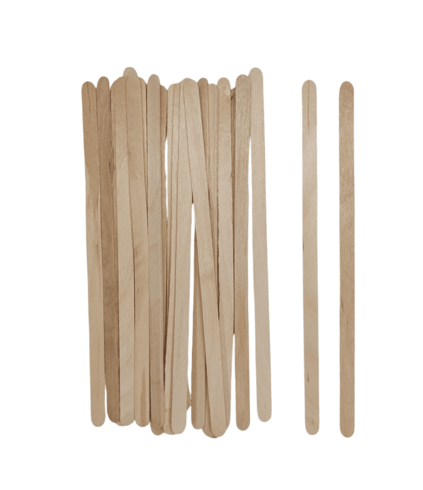 Шпатель деревянный узкий, 0,5х14см, 100 шт