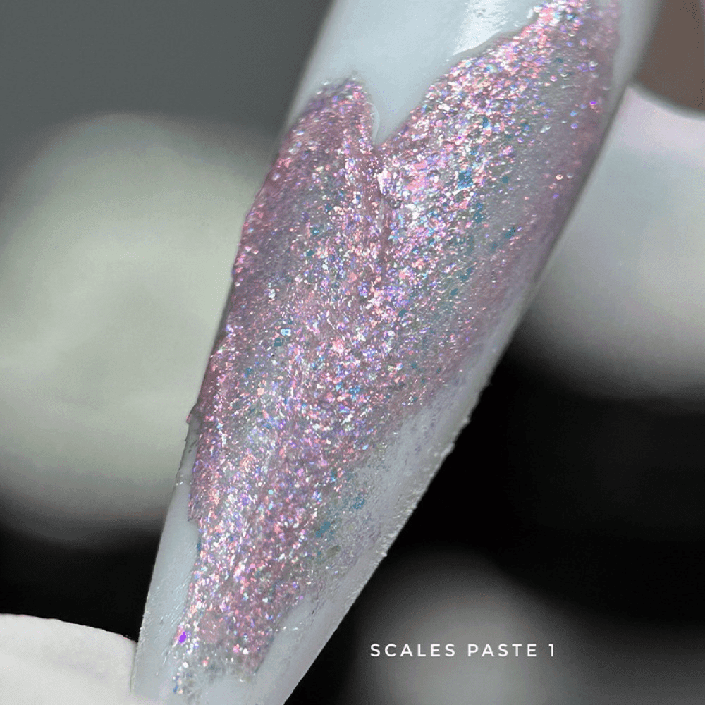 Паста для дизайна Saga Professional Scales Paste №01, 5 мл — 2