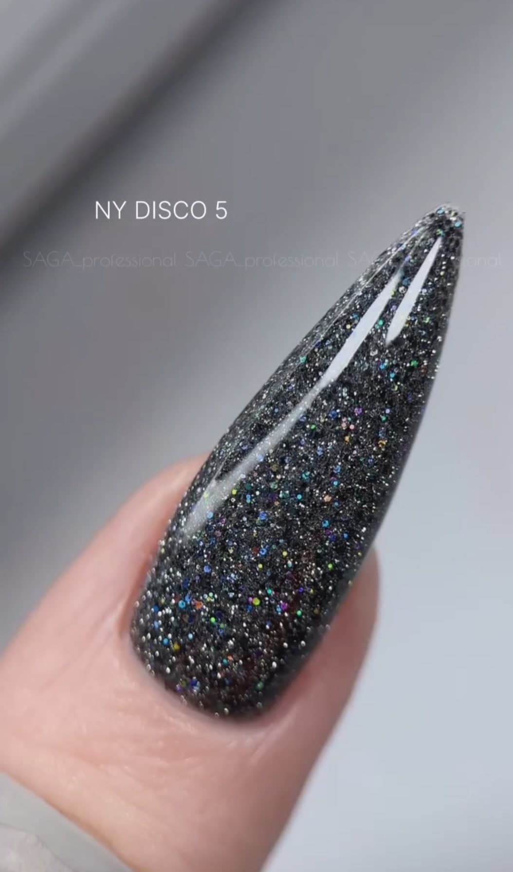 Гель-лак Saga, лимитированная коллекция NY DISCO №5, светоотражающий, 9 мл — 2