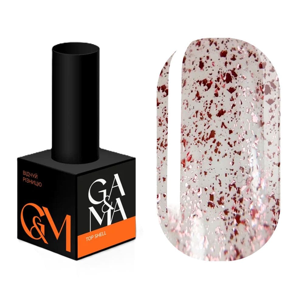 Топ Ga&Ma Shell №6, 10 мл