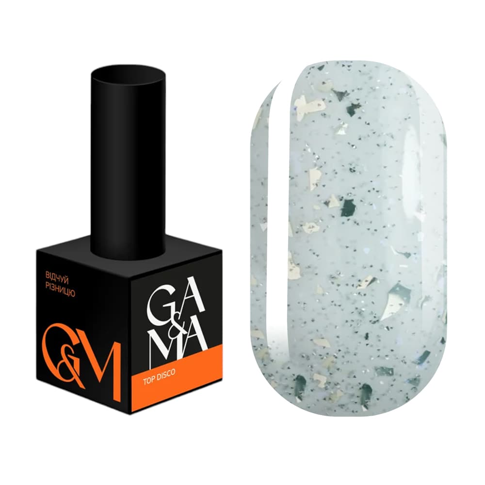 Топ Ga&Ma Disco Shine №6, 10 мл