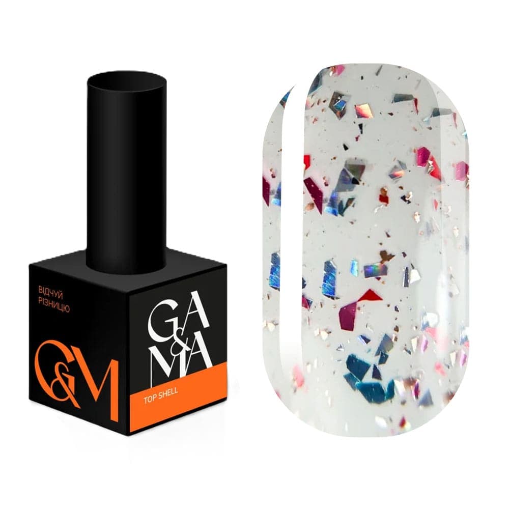 Топ Ga&Ma Shell №7, 10 мл