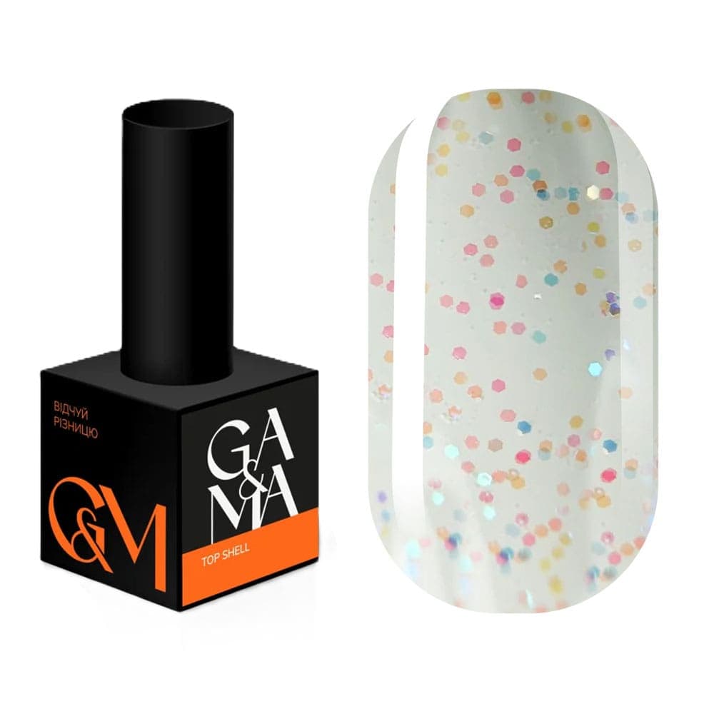Топ Ga&Ma Shell №8, 10 мл
