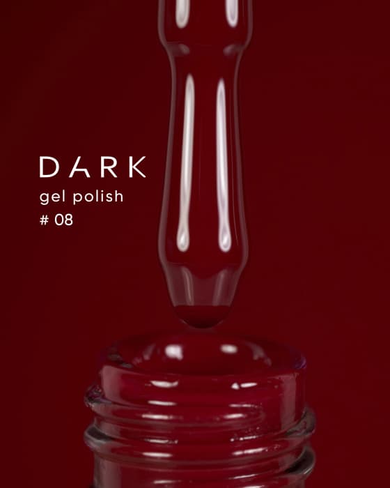 Гель-лак Dark gel polish №8, 6 мл
