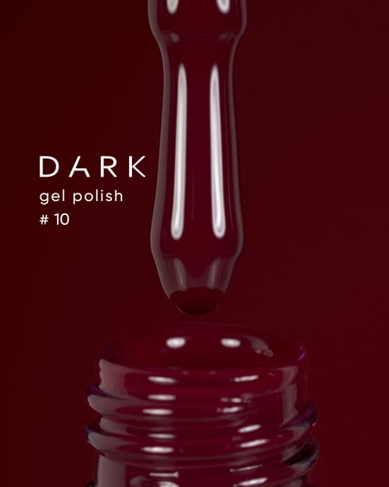 Гель-лак Dark gel polish №10, 10 мл