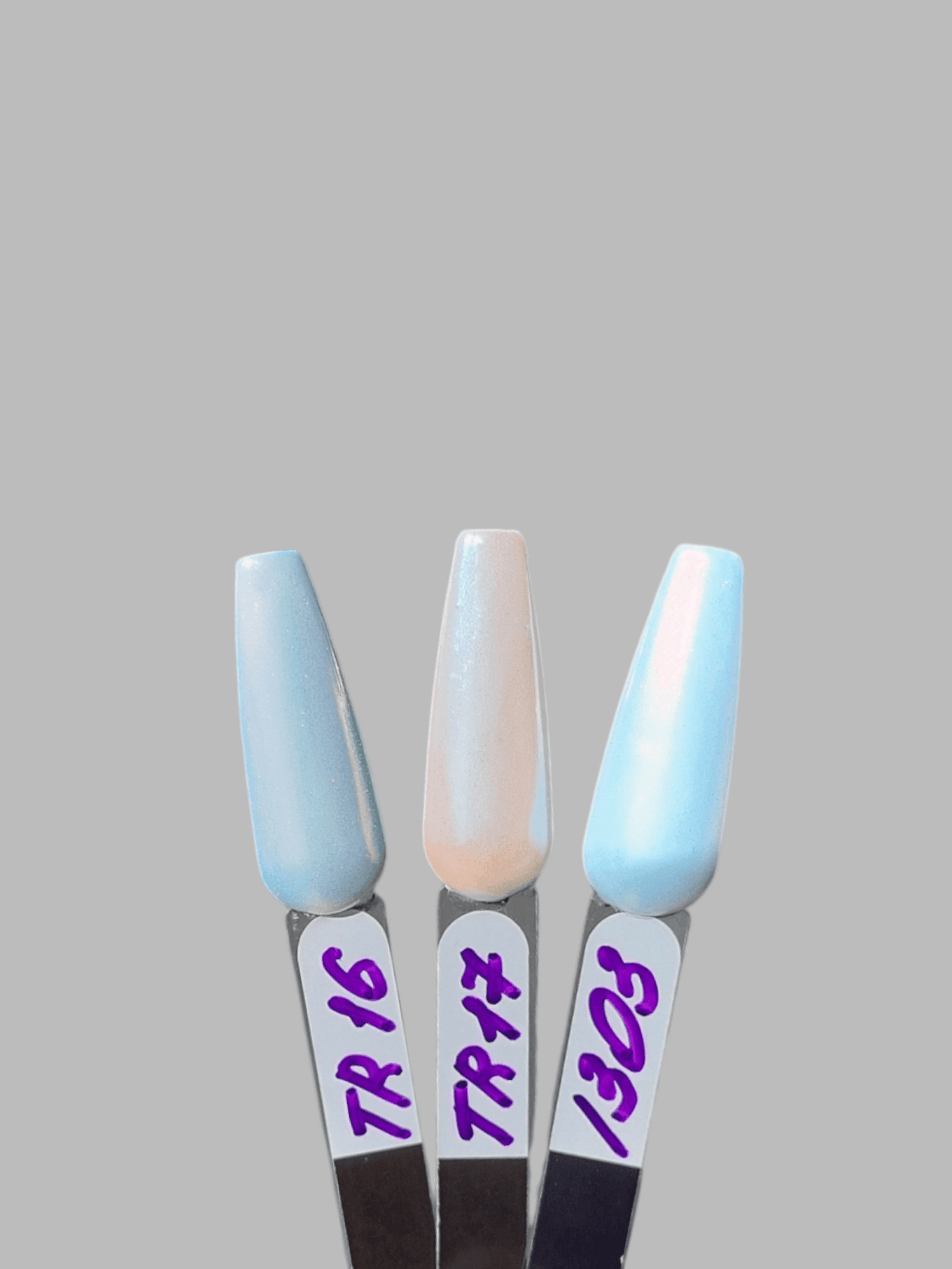 Втирка SHiNESHOP жумчужная голубая, 1 г — 2