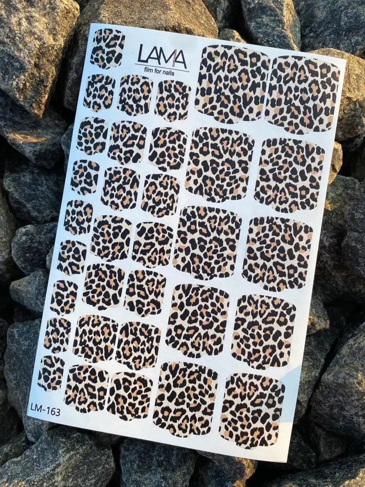 Стикеры LAMA на липкой основе для педикюра LM-163