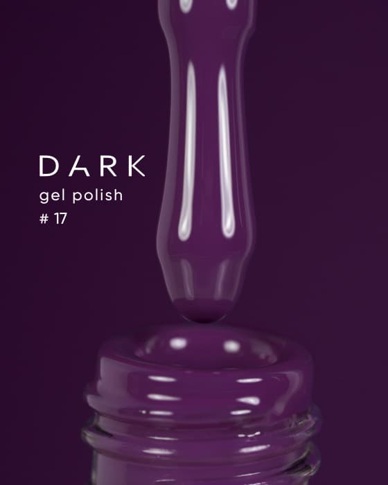 Гель-лак Dark gel polish №17, 10 мл